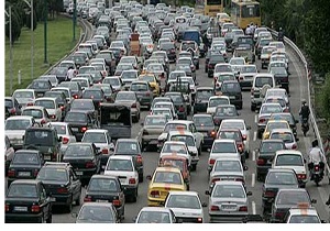 کاهش ترافیک نوروزی در خیابانهای کرمانشاه
