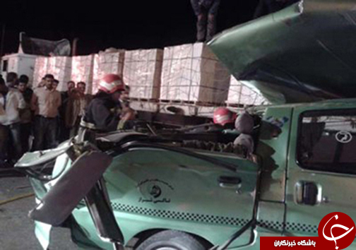 5 کشته و زخمی در حادثه رانندگی + تصاویر