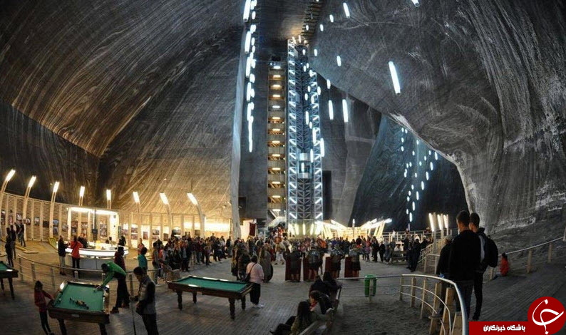 معدنی که جذب توریست می کند +تصاویر