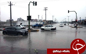 ردپای تندباد و تگرگ در شاوور
