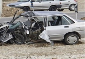 حادثه رانندگی با یک کشته و 4 زخمی