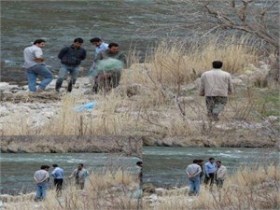 کشف و جمع آوری تورهای غیرمجاز رودخانه ارس در خوی