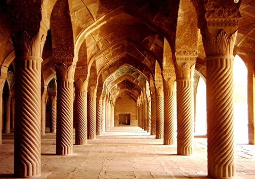 مسجد وكیل، یادمانی زیبا با معماری اسلامی + تصاویر