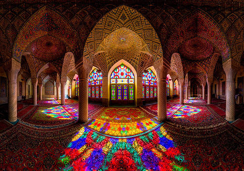 مسجد وكیل، یادمانی زیبا با معماری اسلامی + تصاویر