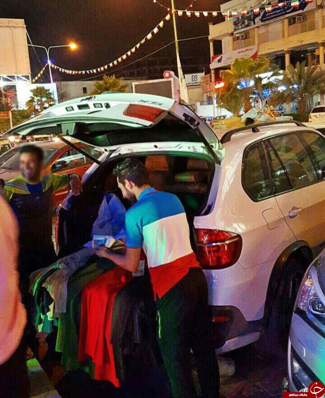 دستفروشی با یکی از گرانترین شاسی بلندهای ایران+عکس