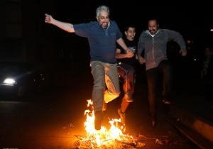 در ادامه ی آتش بازی های چهارشنبه سوری
