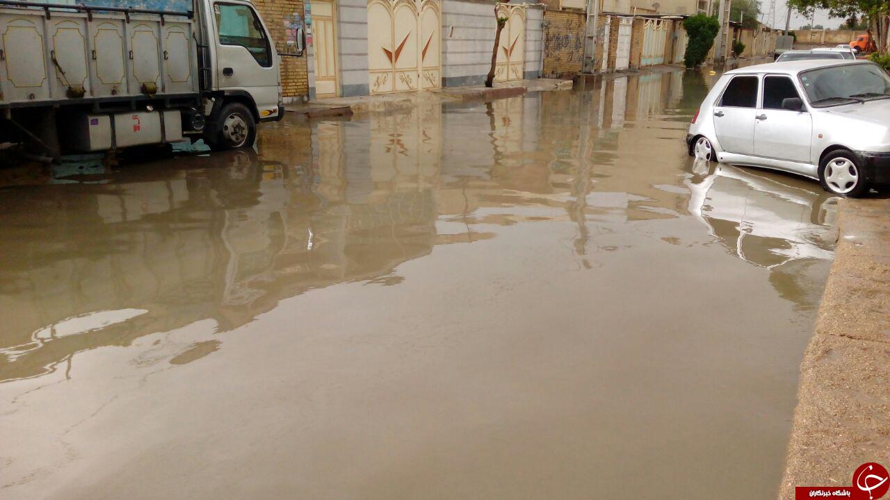وقتی بارش باران دردسرساز می شود! +عکس