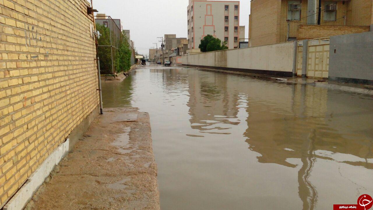 وقتی بارش باران دردسرساز می شود! +عکس