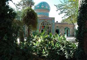پیچیدن عطر بهار در آستان مقدس امامزاده محمد(ع) کرمان