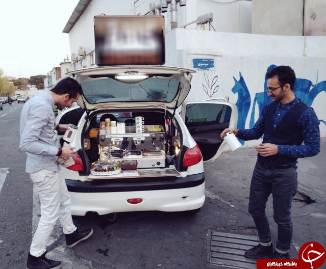 کافی شاپ پشت 206 +عکس
