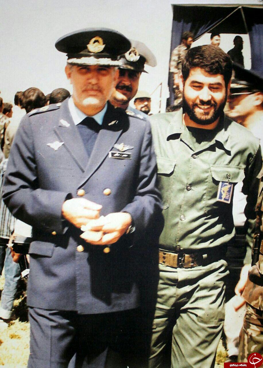 کامل نیست//ارتشی آسمانی و پاسدار زمینی در یک قاب+ تصویر