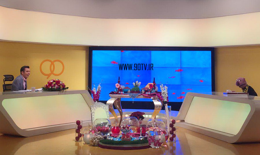 جناب خان مهمان ویژه برنامه 90 جناب خان مهمان ویژه برنامه 90