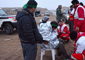 امدادرسانی به 1400 تن و نجات 160 مسافر از حوادث