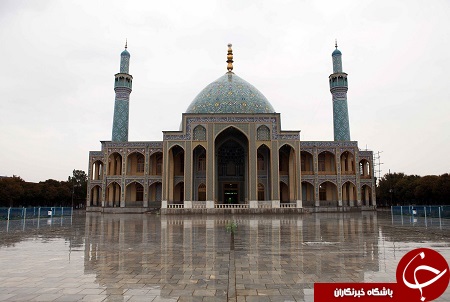 امامزاده ای که بزرگترین گنبد در خاورمیانه را دارد