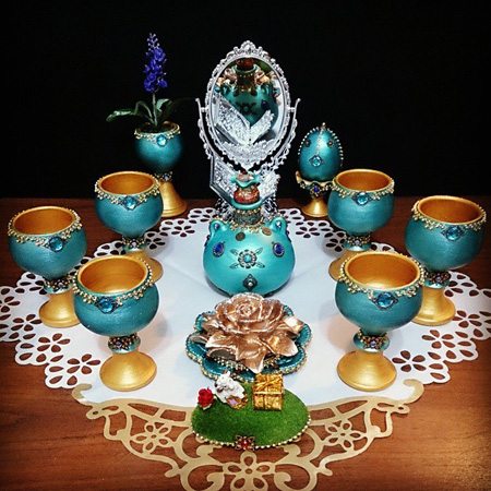 تزپین سفره هفت سین ۹۵