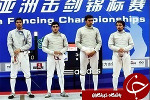 شمشیربازان ایران نهم شدند