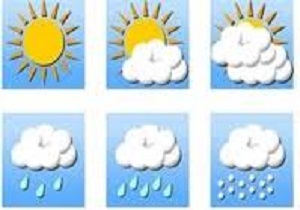 آسمان ابری ونیمه ابری کردستان