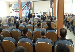 جلسه ی بصیرتی کارمندان بسیجی استان