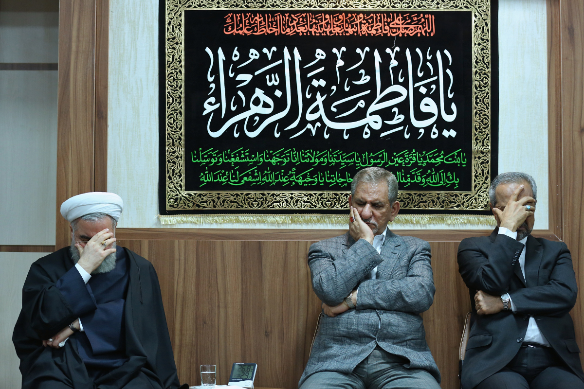 برگزاری مراسم عزاداری سالروز شهادت حضرت فاطمه زهرا(س) با حضور رییس جمهور