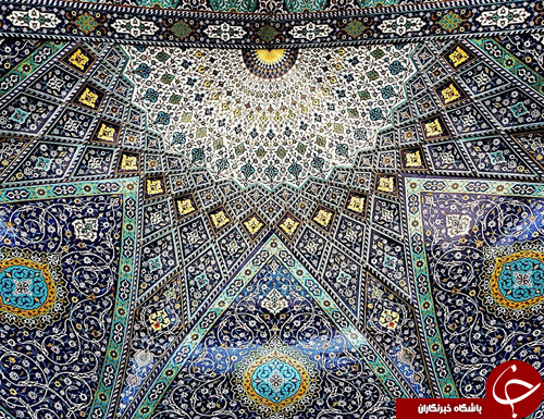نقش و نگار معماری مساجد ایران از لنز دوربین یک عکاس ایتالیایی+تصاویر