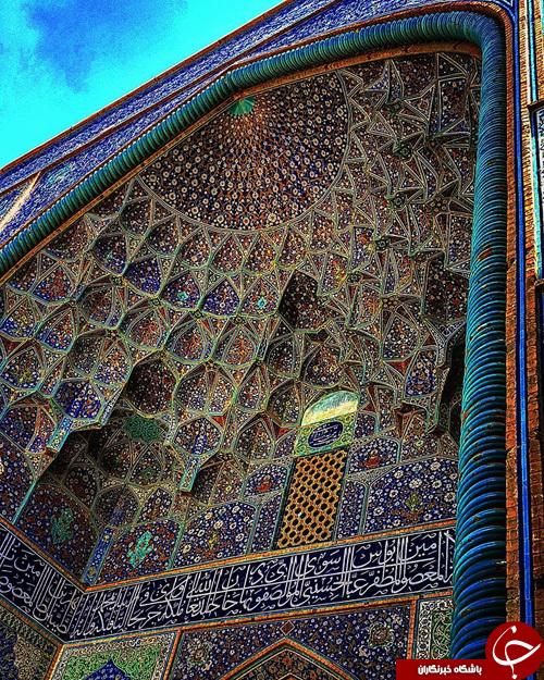 نقش و نگار معماری مساجد ایران از لنز دوربین یک عکاس ایتالیایی+تصاویر