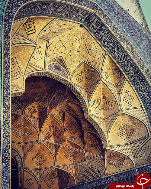 نقش و نگار معماری مساجد ایران از لنز دوربین یک عکاس ایتالیایی+تصاویر