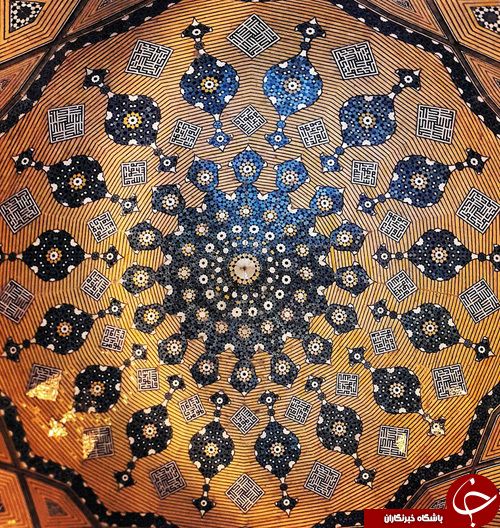 نقش و نگار معماری مساجد ایران از لنز دوربین یک عکاس ایتالیایی+تصاویر
