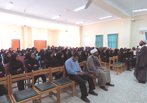 برگزاری گفتمان دینی به مناسبت ایام فاطمیه در بخش رویدر بندرخمیر