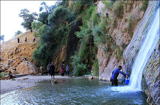 گزارش مکتوب/// آبشار نوژیان لرستان بلند ترین آبشار ایران