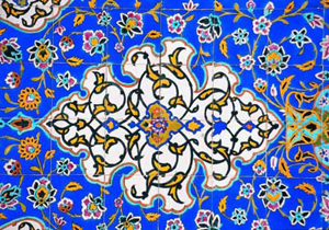 عشق من کاشی هفت رنگ