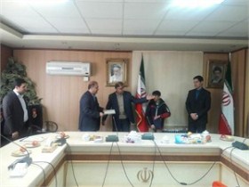 منصوب و معارفه سرپرست اداره ورزش و جوانان شهرستان شاهین دژ