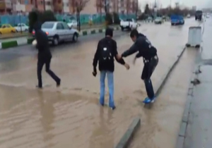 مشکل تکراری آبگرفتگی خیابان&zwnj;ها! + فیلم