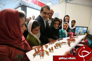 تعهد وزیر بهداشت برای انجام مراحل درمان دانش آموزان شین&zwnj;آبادی