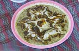 آش رشته کرمانی با مزه قلقلی های ترش مزه