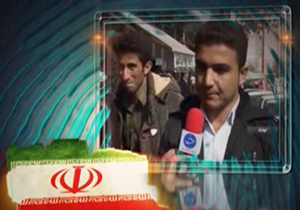 صدای مردم سراسر ایران در انتخابات + فیلم