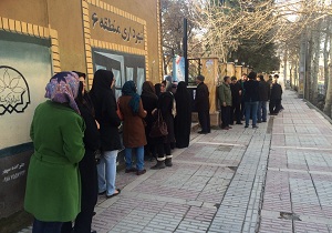 گزارش تصویری از انتخابات 7 اسفند در کرمانشاه