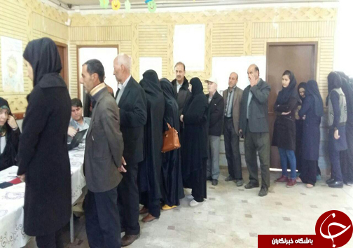 حضور حماسی مردم سراسر ایران پای صندوق های رای به روایت تصویر