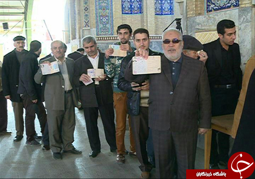 حضور حماسی مردم سراسر ایران پای صندوق های رای به روایت تصویر