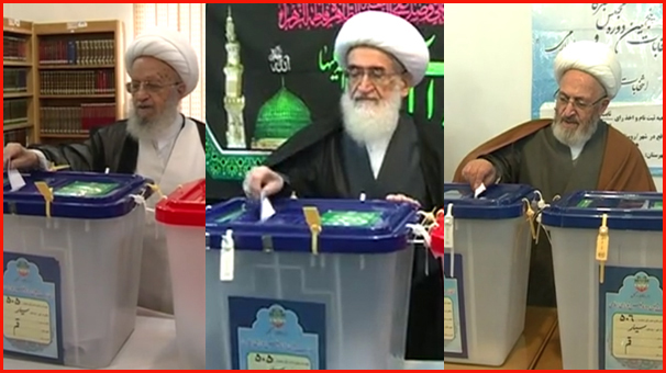 حضور شخصیت ها و مراجع در انتخابات دهمین دوره