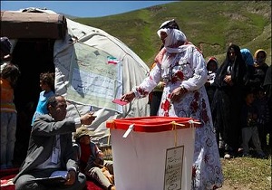 438 شعبه سیار اخذ رای در مناطق صعب العبور استان اردبیل