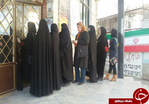 حضور حماسی مردم سراسر ایران پای صندوق های رای به روایت تصویر