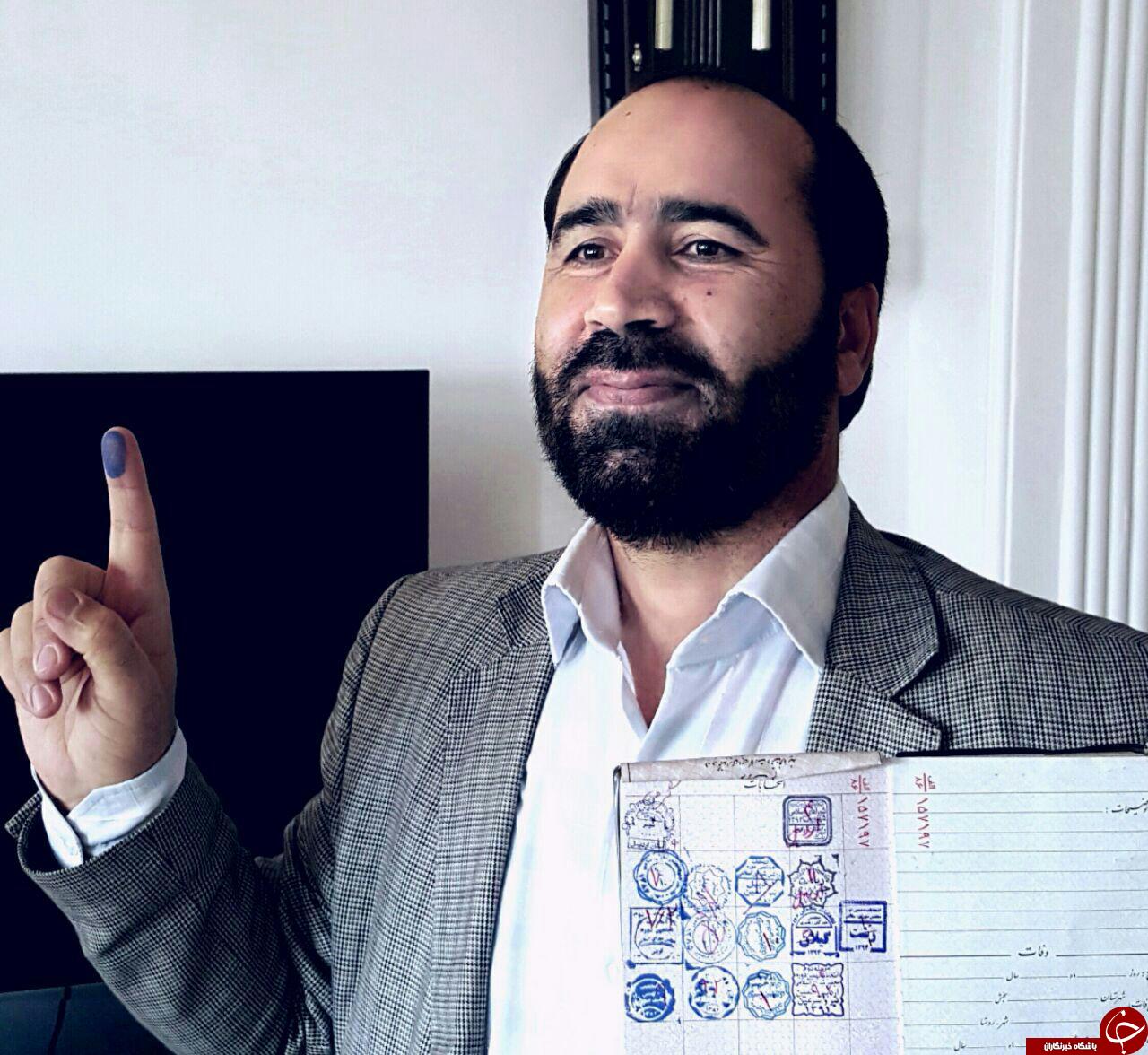 رأی دادن جانباز 70 درصد + تصاویر