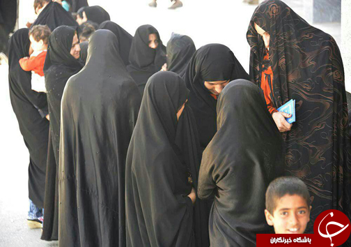 حضور حماسی مردم سراسر ایران پای صندوق های رای به روایت تصویر