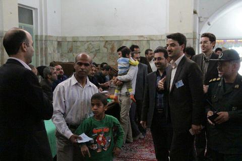 حضور باشکوه مردم بافق در انتخابات