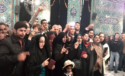 عکس/ رای دادن خانوادگی