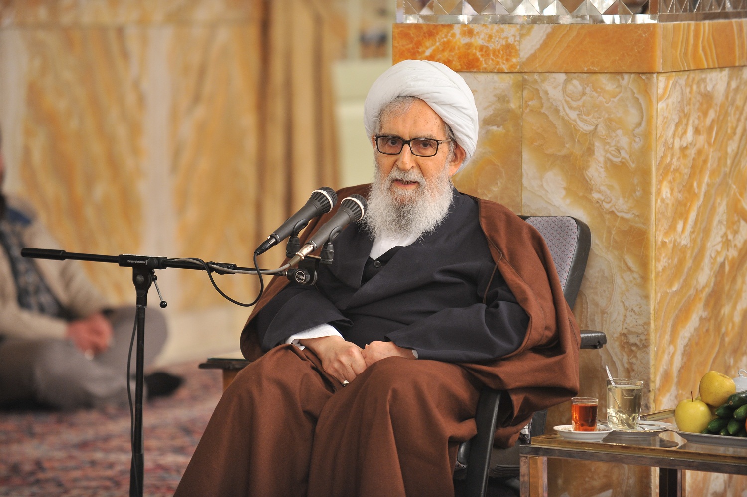 حال عمومی آیت الله واعظ طبسی رو به بهبودی است