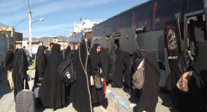 اعزام خواهران بسیجی خندابی به مشهد مقدس