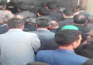 جشن پیروزی طرفداران یک نماینده + فیلم