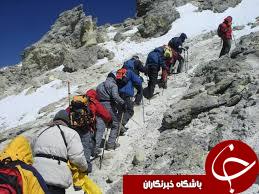 سقوط کوهنورد تهرانی در مسیر جنوبی دماوند سقوط کوهنورد تهرانی در مسیر جنوبی دماوند