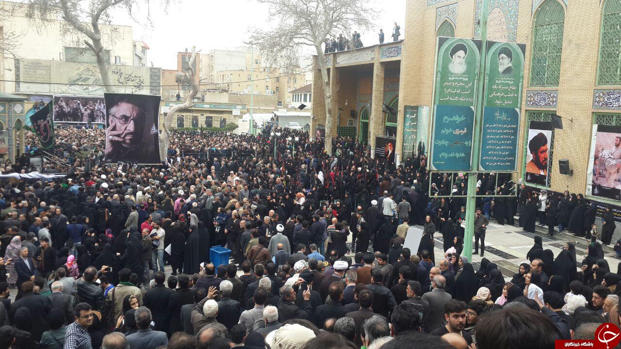 مراسم تشییع کارگردان سینمای مذهبی + تصاویر